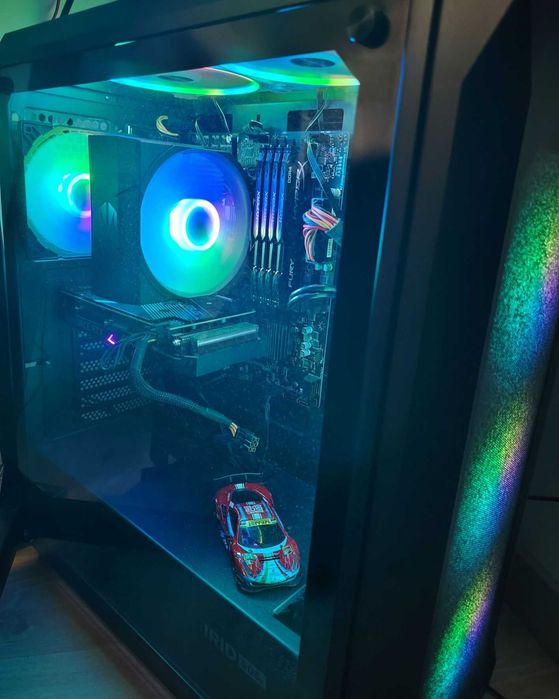 Komputer gamingowy i5-14600KF 24GB RAM DDR4 512GBNVME RTX 3060 Ti 8GB