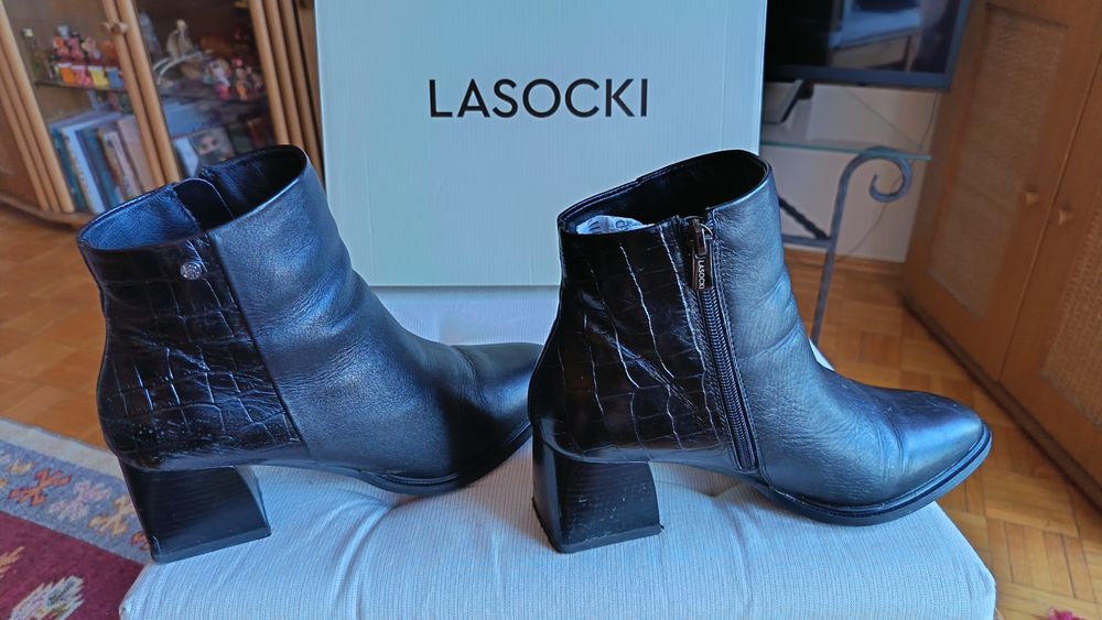 Buty skórzane Lasocki, 38