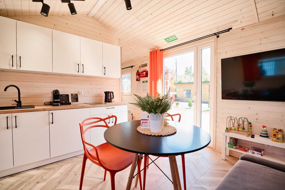 Luksusowy, Domek Całoroczny typu stodoła - Stan pod klucz, biznes