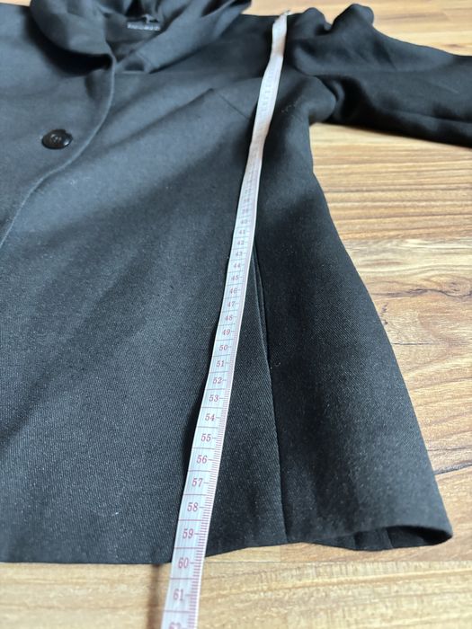 Żakiet z kapturem,marynarka,czarny żakiet