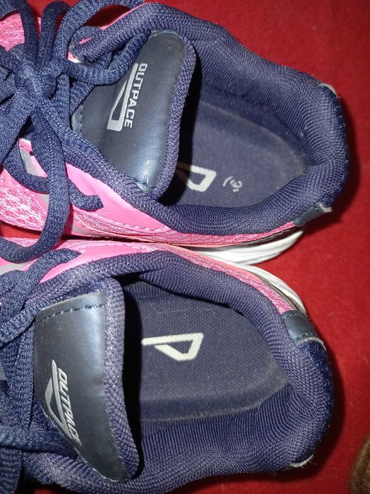 Sapatilhas rosa, material respirável - 36 - Outpace