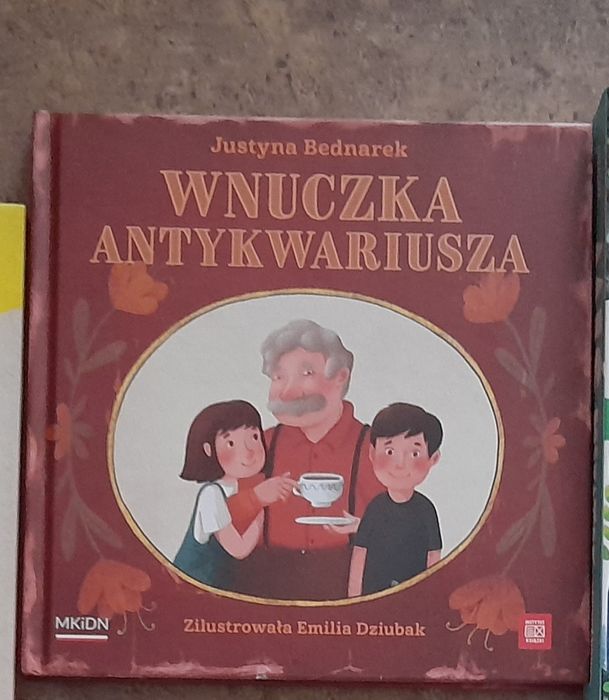 Książka "Wnuczka antykwariusza" Justyna Bednarek