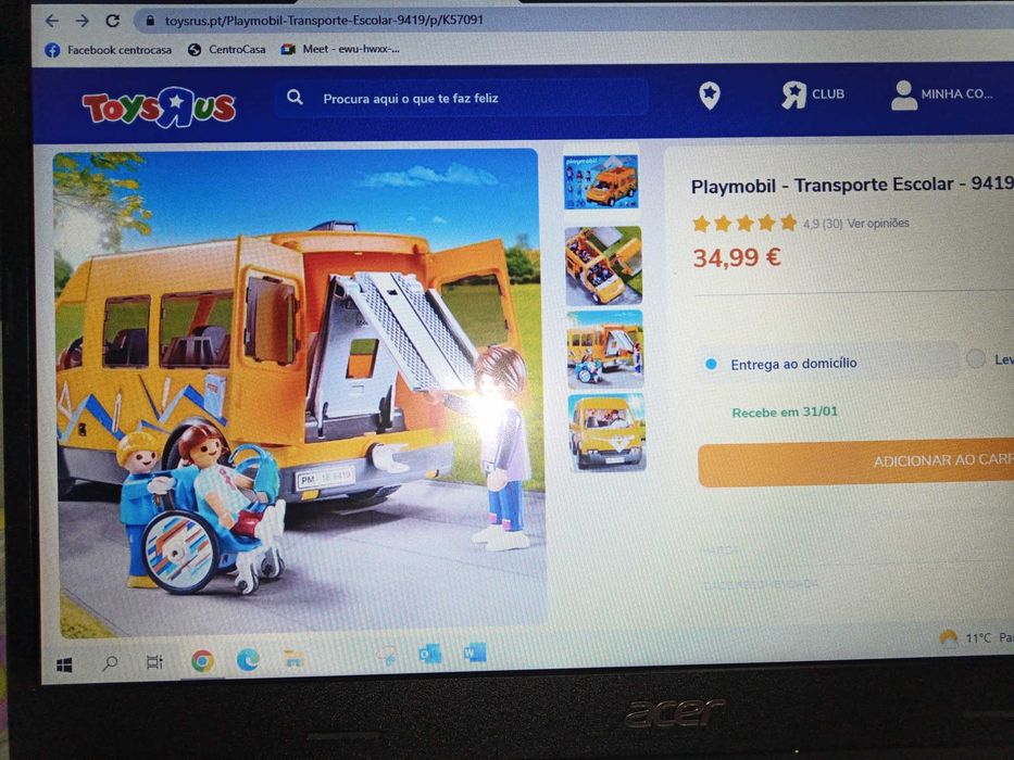 Autocarro escolar Playmobil