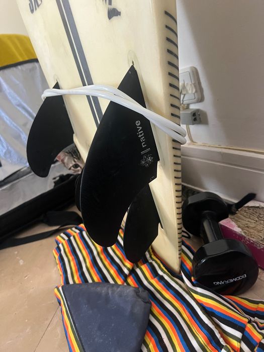 Native SX4 5’9” Surfboard – quad Setup