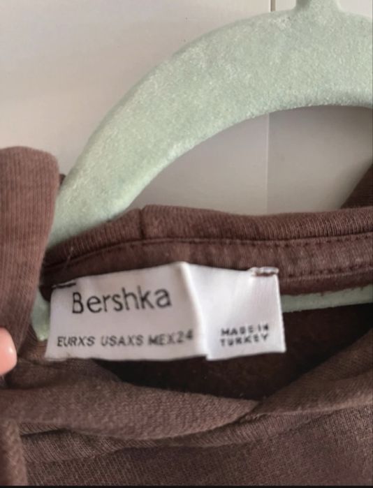 Bluza / kwiaty / brazowa