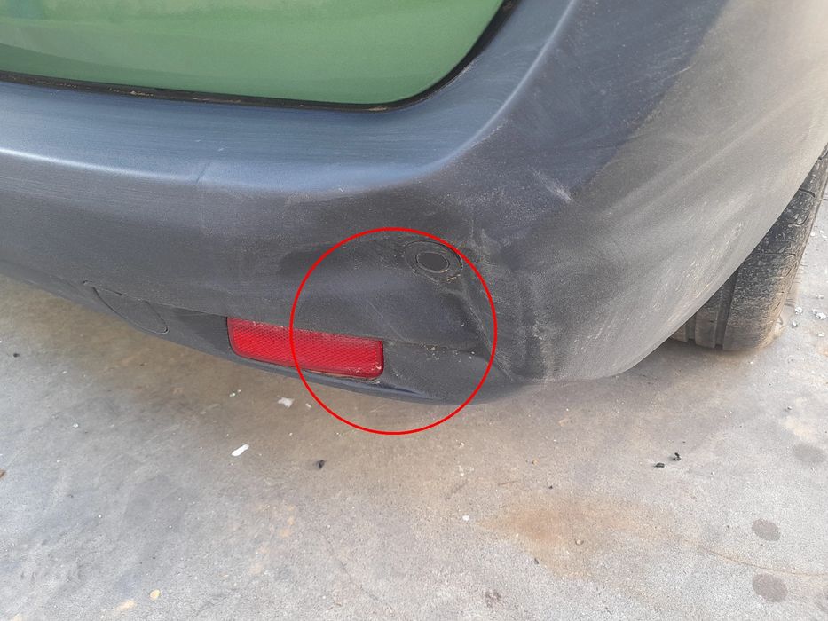 Pára-choques trás FORD Tourneo Courier Kombi II