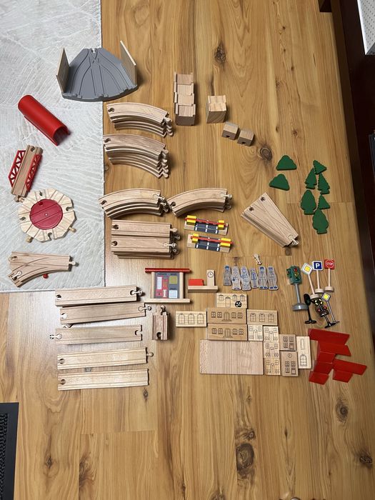 Tory drewniane, zwrotnice, obrotnice