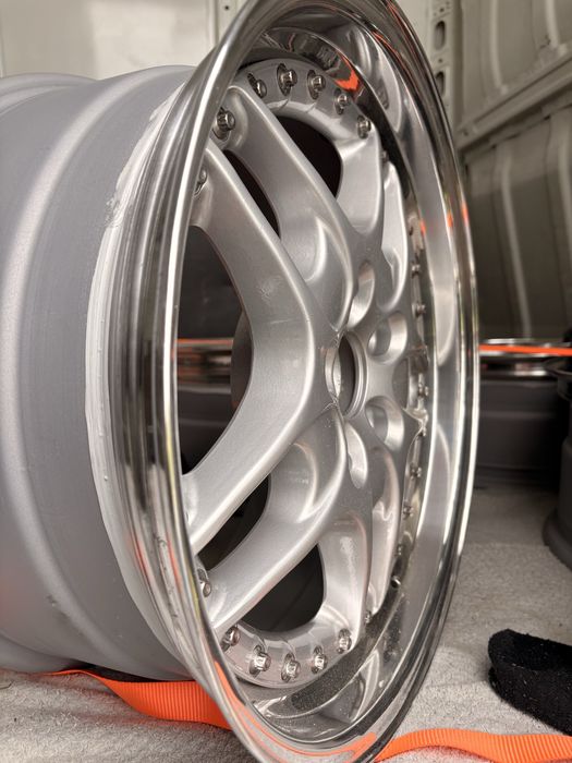 Felgi RTR RS103 5x112. Skrecane, polerowany rant