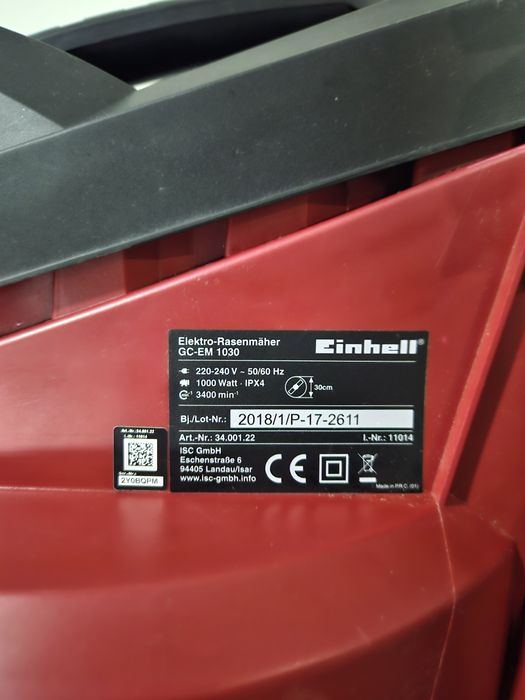 Corta-Relva Einhell GC-EM 1030 para peças
