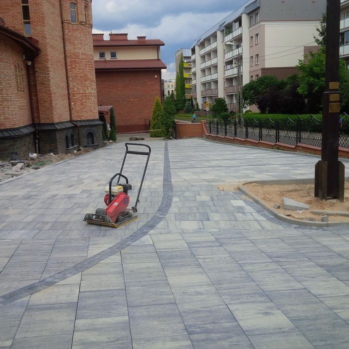 USŁUGI BRUKARSKI,układanie kostki i zieleńce