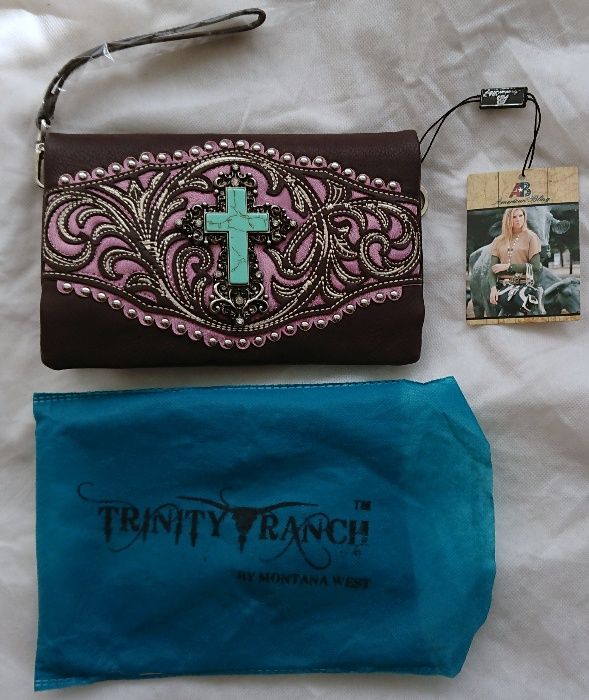 Женский клатч American Bling кожа, оригинал (НОВЫЙ) Америка