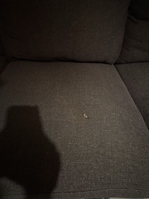 Sofá com Chaise Longue Castanho