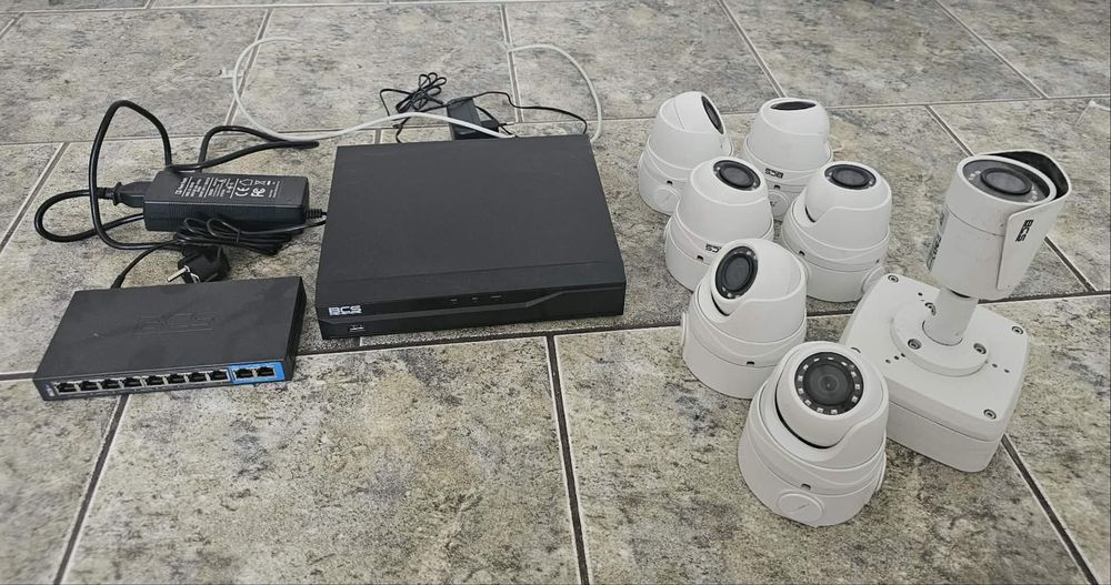 Zestaw kamer monitoring BCS