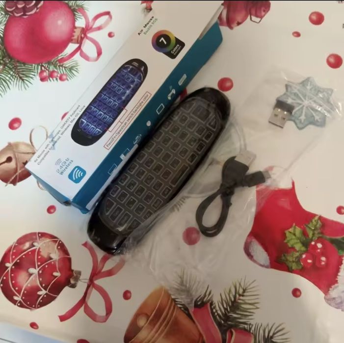 Comando com luz e Teclado