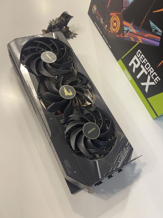Відеокарта RTX 3080 XTREME 10 G  AORUS GEFORCE