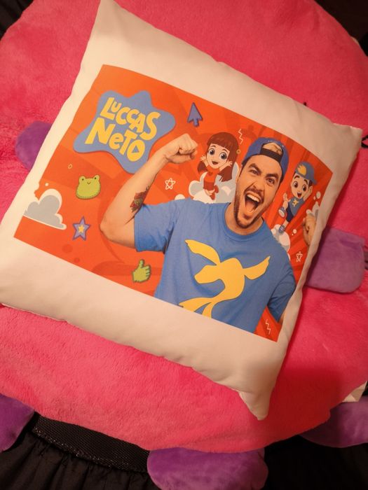 Almofada personalizada Luccas Neto