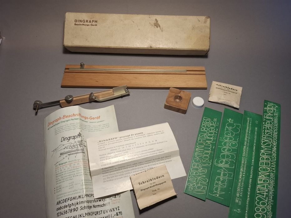 Urządzenia do kaligrafii pisania prl