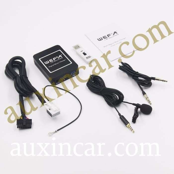 usb BT aux WEFA WF-606 BMW Toyota Lexus Audi Honda Mazda Subaru Рено