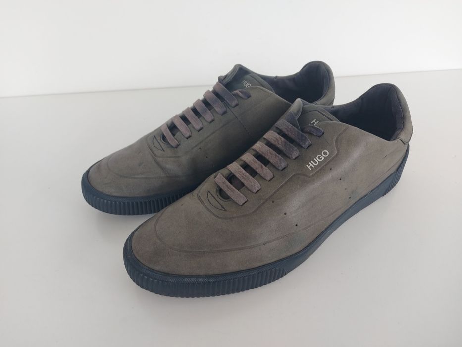 Buty męskie skórzane Hugo Boss w rozmiarze 43