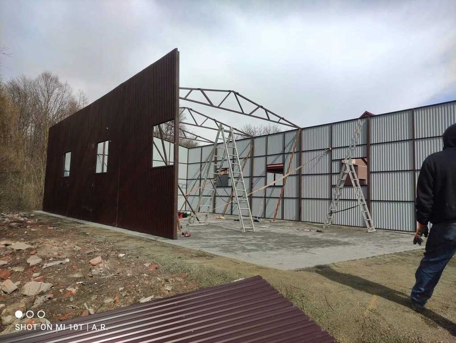 GARAŻE Blaszane Hala Blaszana Garaż BLASZANY 9x18 CAŁA  POLSKA