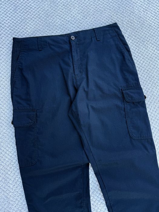 Next Linen Cargo Pants Relaxed Tapered Fit Size:L 34 лляні карго штани легенькі