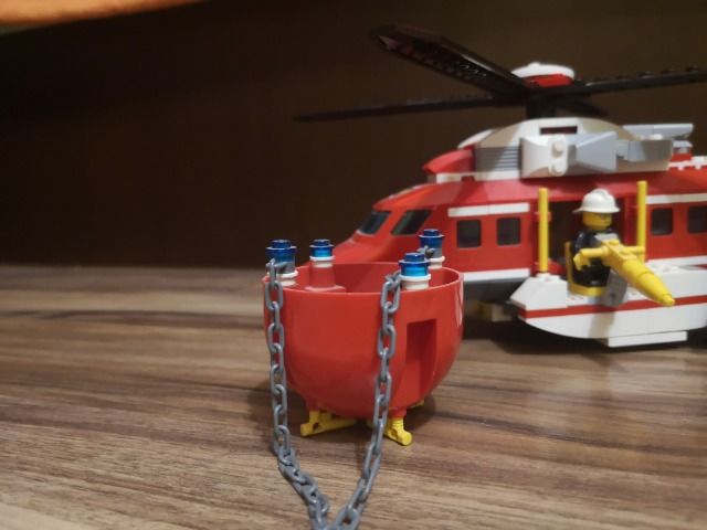 LEGO CITY 7206 Helikopter Strażacki
