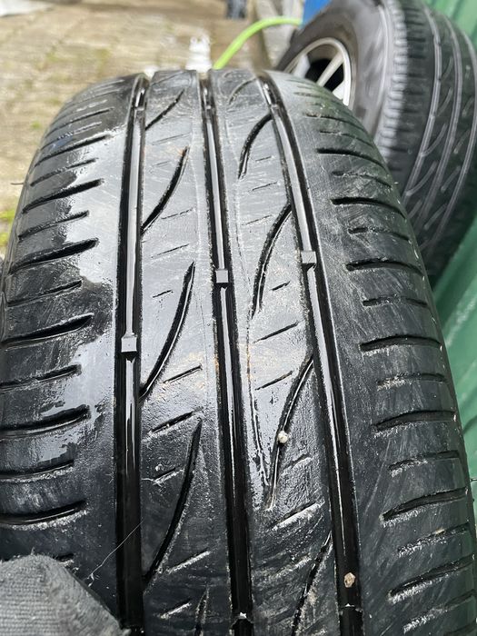 4 pneus 175/65 r14 semi-usados com muito piso