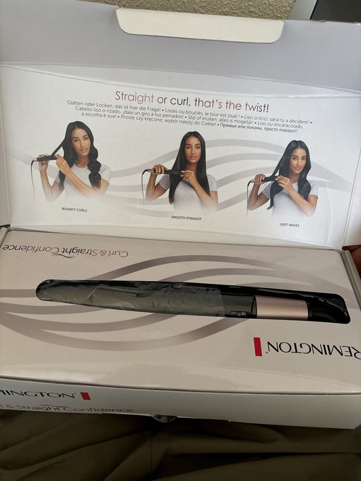 Prancha Remington Curl & Straight Confidence