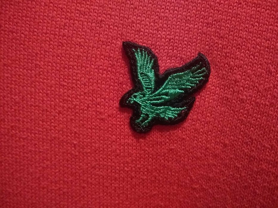 Lyle & Scott  Męski sweter bawełniany, 100% Bawełna, Rozmiar S-M