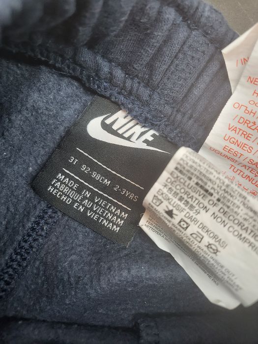 Spodnie nike rozmiar 92
