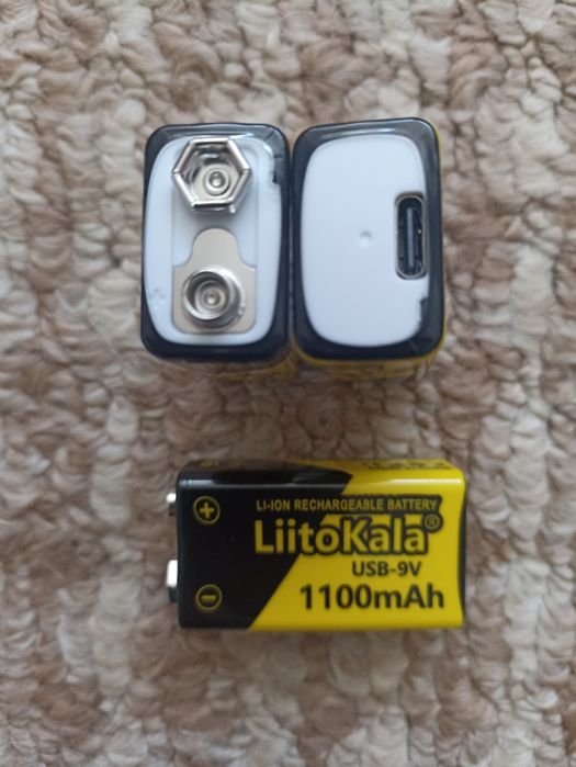 Акум крона 9v, батарейка ААА 1.5V 1100mAh НОВІ