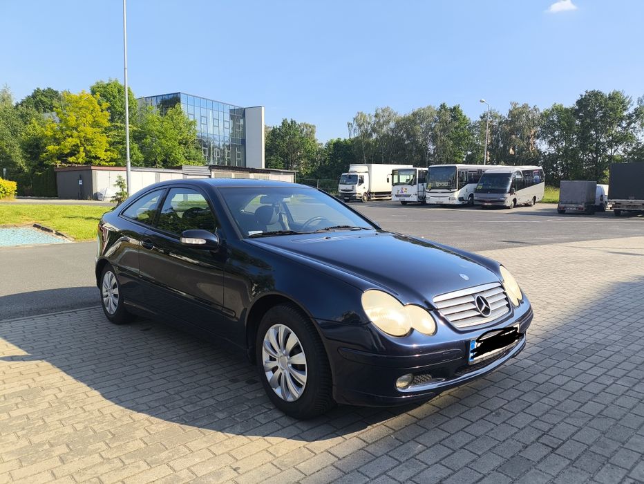 Mercedes C180 Kompressor Coupe 143 KM | Klimatronic | Tempomat | ESP | Garażowany