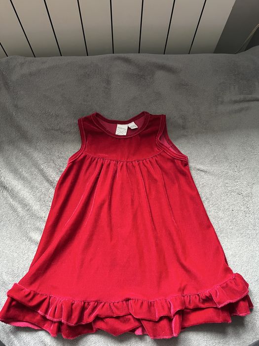 Czerwona sukienka niemowlęca Little One r.86