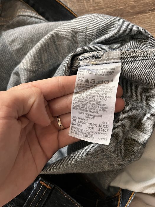 Широкі Джинси від Levis Bootcut 512