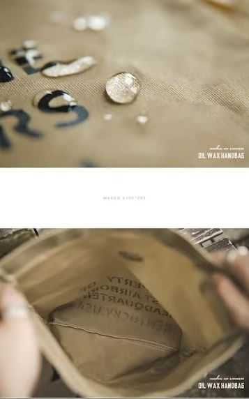 Сумка-мессенджер Madden workwear из винтажного вощёного холста