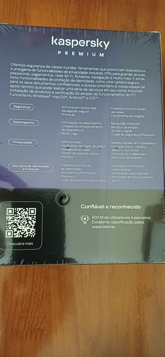 Kaspersky Premium 5 dispositivos 1 ano
