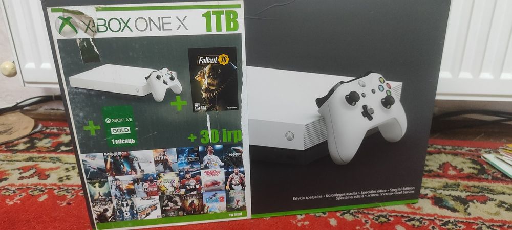 Ігрова приставка Xbox one x 1 ТБ