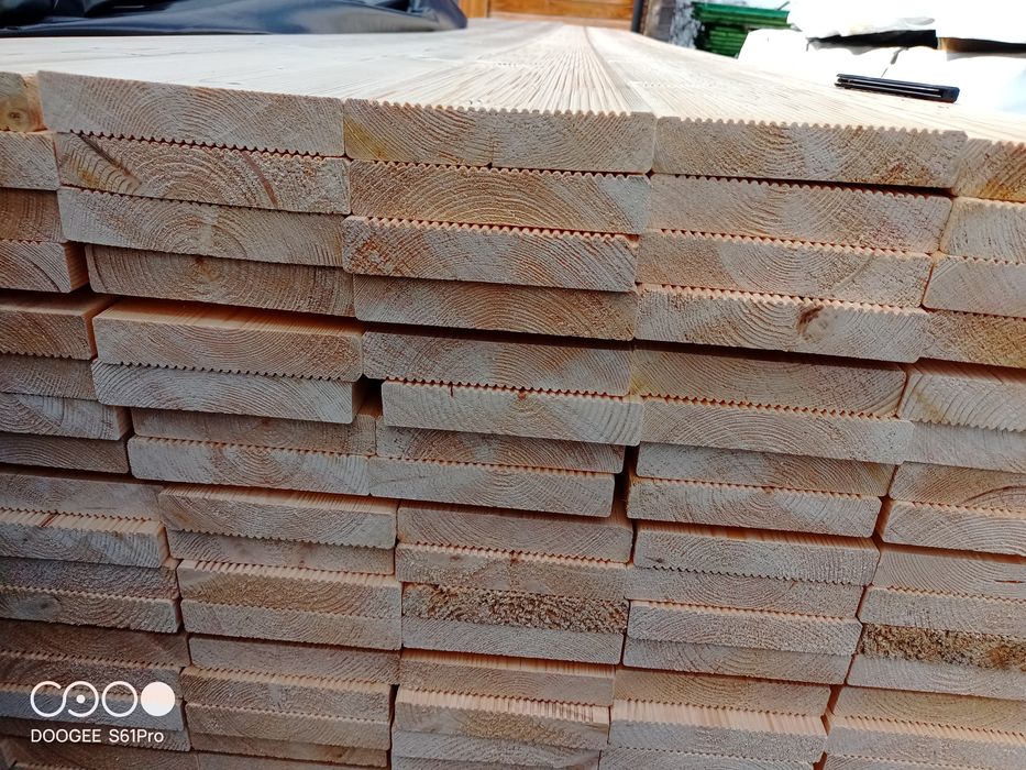 Stropopodloga świerk skandynawski deska tarasowa Szalowka podbitka