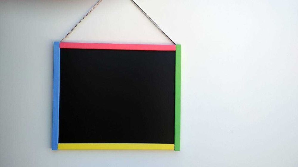 Настінна дошка магнітна двостороння 3в1, мольберт дитячий настінний .