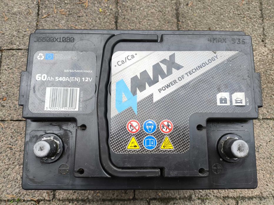 Akumulator 60Ah 540A 4MAX
