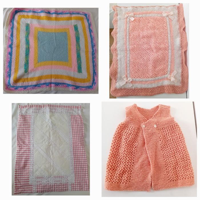 Roupa bebé feita à mão