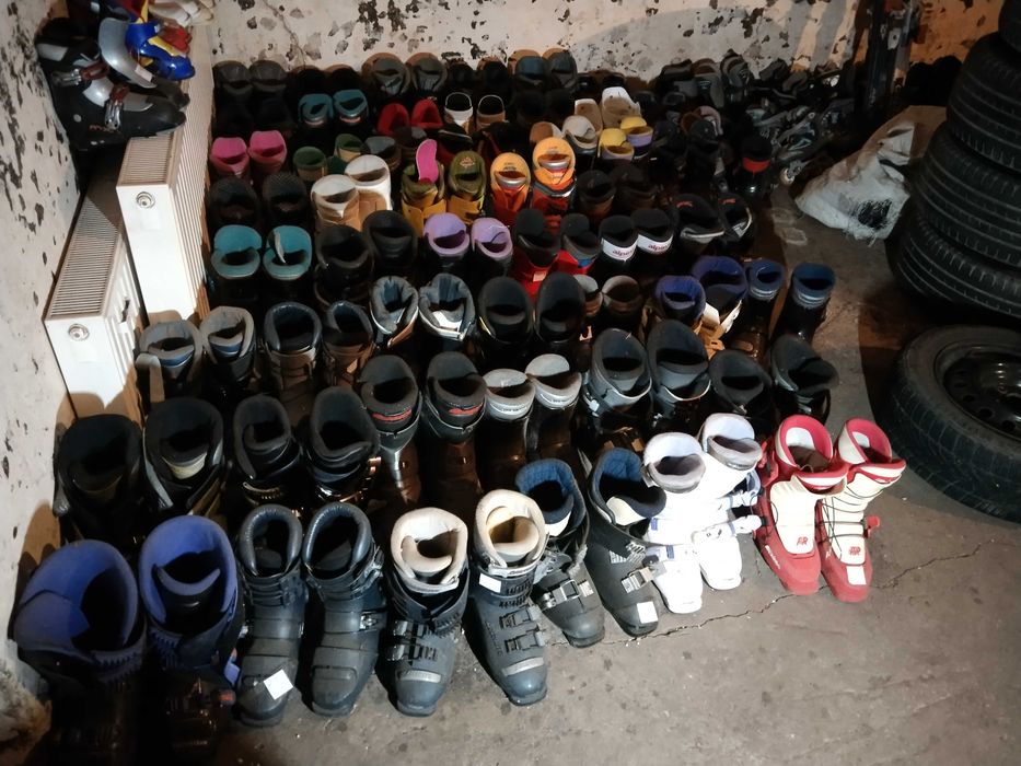 Łyżwy buty do nart