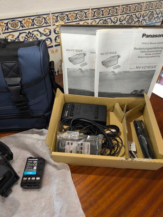 Máquina de filmar panasonic
