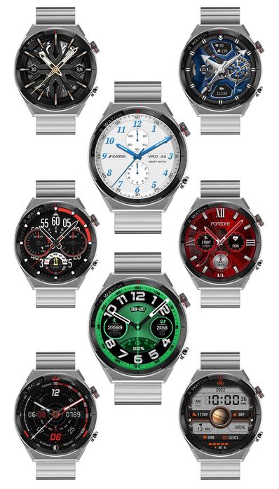 Smartwatch Męski Damski DT3 MATE Rozmowy BT Zdrowie Indukcja 2 paski