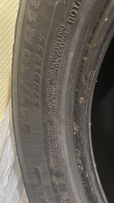 Michelin 245/60 R18 — 4 шини, зима