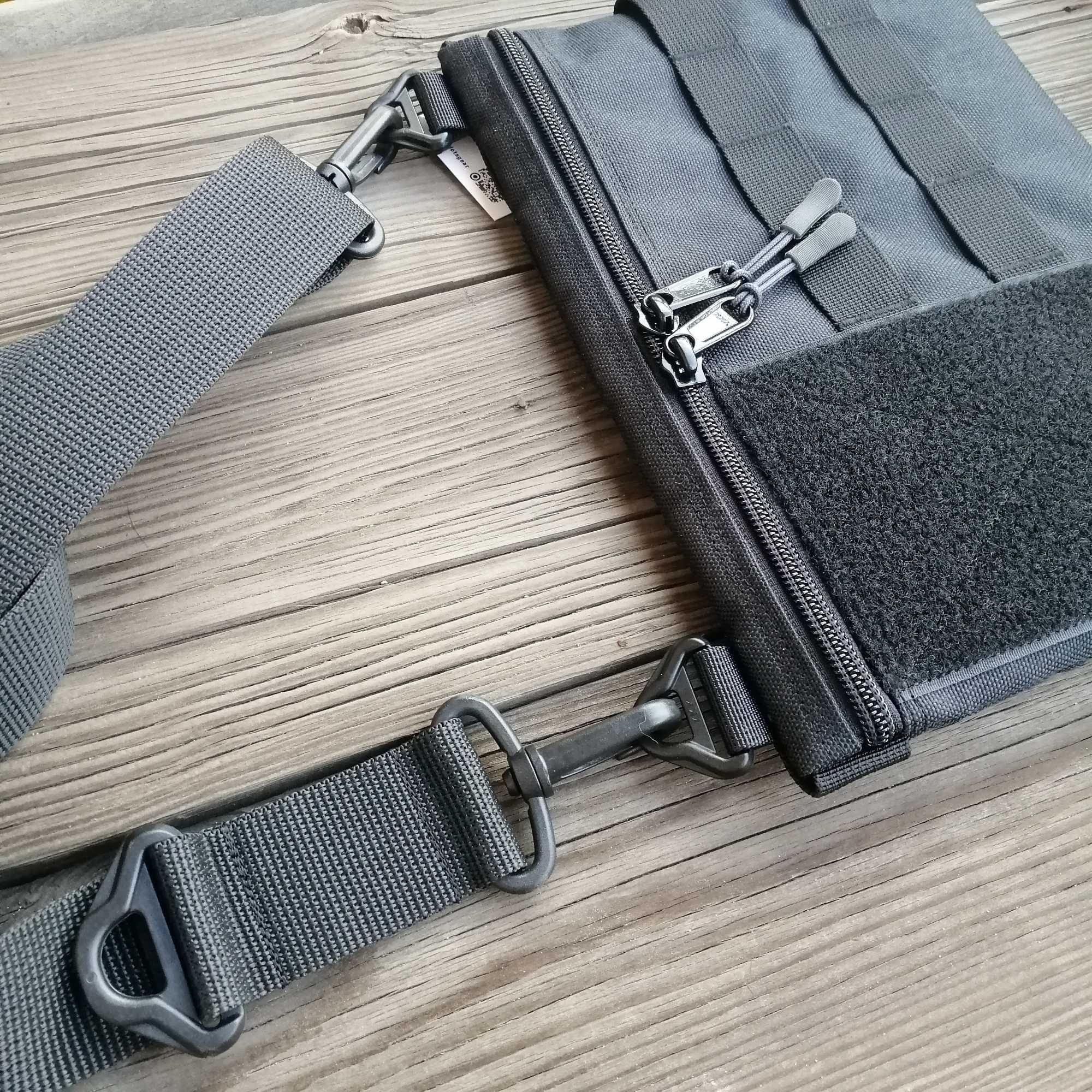Сумка через плечо fivedotsgear edc кордура molle велкро месенджер: 825 ...