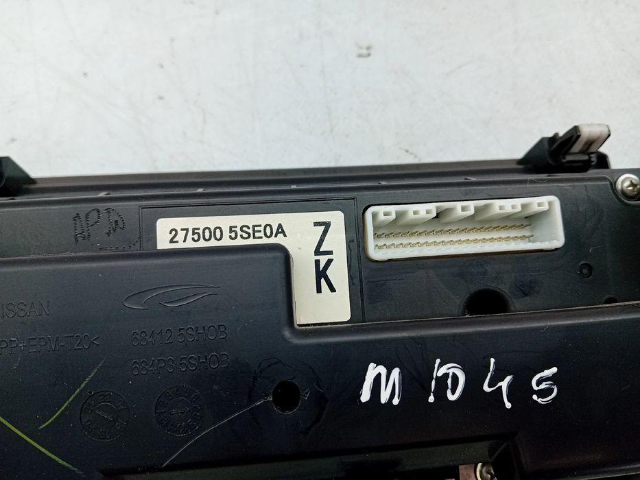 Botão / interruptor do AC NISSAN Leaf EV (ZE1)