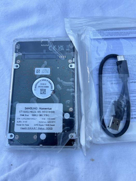 Dysk przenośny SAMSUNG 1TB - USB C
