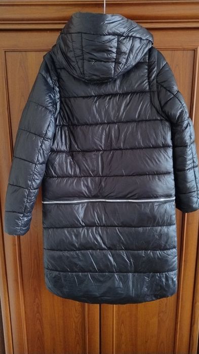 Czarna kurtka/ płaszczyk 3w1