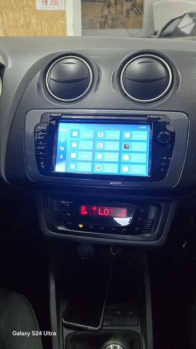 Rádio Seat Ibiza 6J Android 14 com GPS (Novo)